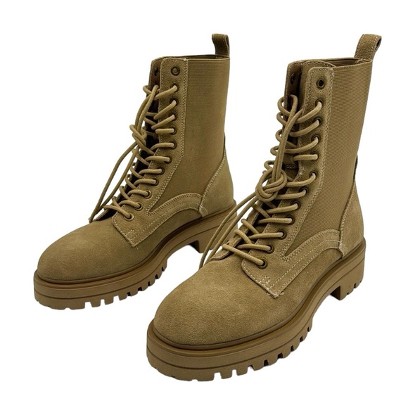 Steve Madden Kenny Lug Sole Boots Size 8.5 - Picture 2 of 16